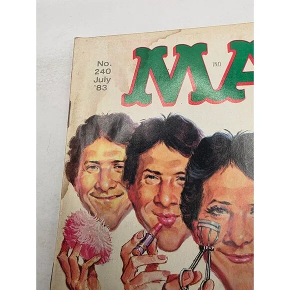 MAD Magazine July 1983 #240 Tootsie Dark Crystal Don Martin EC Pubs - Picture 4 of 15